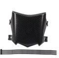 Black Front number Plate For Surron, Talaria, Emoto Bikes Universal Fit
