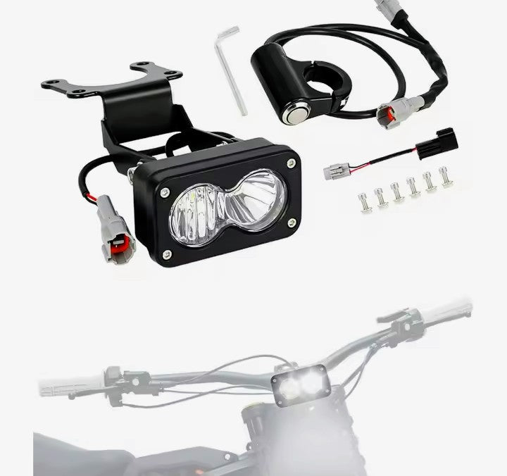 Handlebar headlight full kit for Surron & Talaria EMOTO bikes
