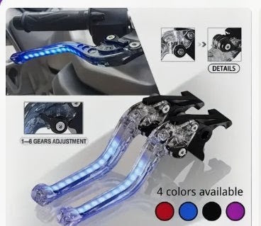LED brake levers
